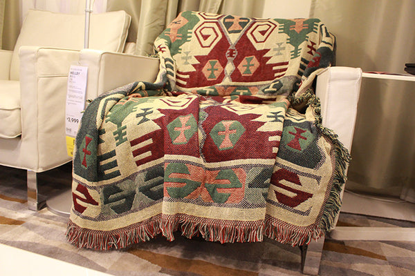 Boho Decorative Bed Tribal Blankets