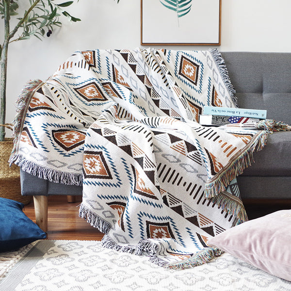 Knitted Nordic Sofa Plaid Blankets